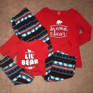 Christmas Pajama Set “Mama Bear”